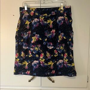 Floral Print Women's Skirt